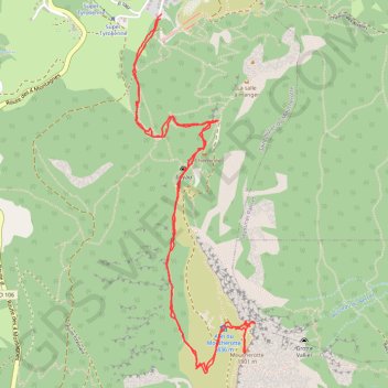 Le Moucherotte GPS track, route, trail