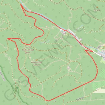 TOUR DU AMSELKOPF (STEINBACH) GPS track, route, trail