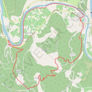 Rando occitane - Luzech-Albas GPS track, route, trail