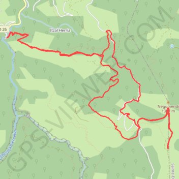 Otchogorria GPS track, route, trail