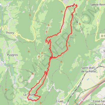 Aillons-La Thuile GPS track, route, trail
