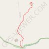 USA NY Adirondacks Jay Range Saddleback unmaintained path GPS track, route, trail