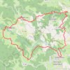 Rando Chazelle sur Lavieu GPS track, route, trail