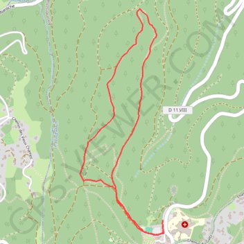 Trois-Épis GPS track, route, trail