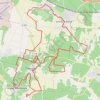 Gensac vers Angeac Champagne 36 kms GPS track, route, trail