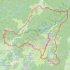 Claudine - Les Mille Etangs GPS track, route, trail