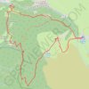 Le Truc en boucle depuis La Gruvaz (Mont Blanc) GPS track, route, trail