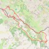 Circuit n7 rouge Excursion sur les crêtes transalpines - Espace Trail Isola 2000 GPS track, route, trail