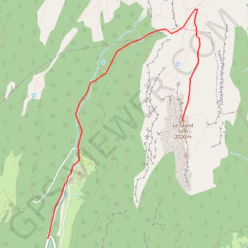 Grand Som GPS track, route, trail