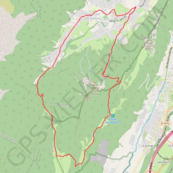 Tour de Pieux GPS track, route, trail