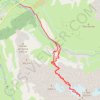 Pointe de Charbonnel : Versant N (version hivernale) GPS track, route, trail