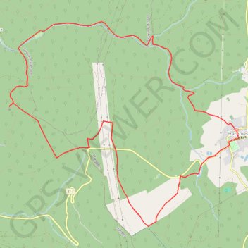 De Hargnies au Point de vue de la Roche à Fépin par la vallée du Risdoux GPS track, route, trail