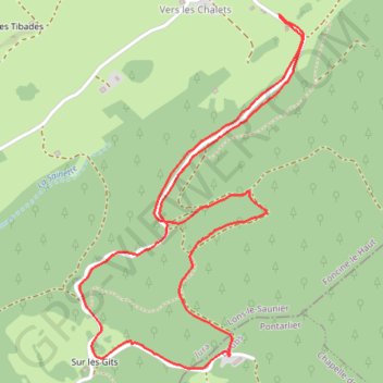 La Thieulette GPS track, route, trail