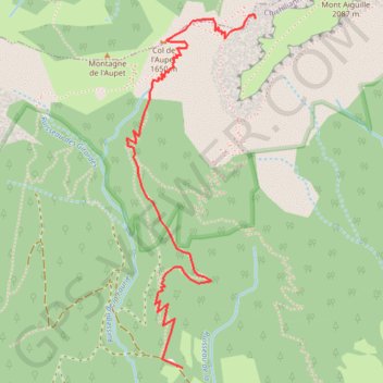 Marche Approche Mont Aiguille GPS track, route, trail
