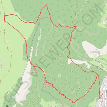 38-1174 GPS track, route, trail