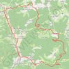 Autour du Cagire GPS track, route, trail
