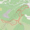 Le Pic d Anjeau et sa Grotte GPS track, route, trail