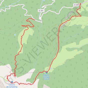 Barlagne circuit GPS track, route, trail