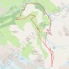 Cirque des Evettes et sentier de John GPS track, route, trail