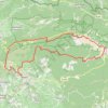 Trail du Ventoux - LE 46 "ORIGINE" GPS track, route, trail