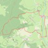 Circuit du Bois du Thym - Saint-Mamert GPS track, route, trail