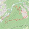 Rives de la Mer de Glace - Rocher des Mottets GPS track, route, trail