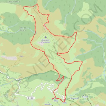 Ronde des Bualas rando GPS track, route, trail