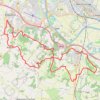 Layrac par Aubiac Estillac et Moirax GPS track, route, trail