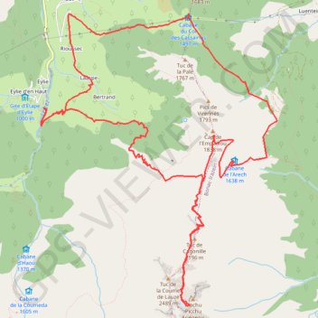 Mailh de bulard GPS track, route, trail