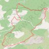 Le mont Caume départ Le Broussan GPS track, route, trail