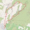 Garlaban Circuit Pagnol par les Escaouprés GPS track, route, trail
