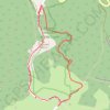 A pied Lac Luitel GPS track, route, trail