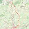 Voie 2DB-T10 : La Chapelle-St-Aubin - Mezieres-sur-Ponthouin - Alencon GPS track, route, trail