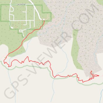 Devil's Chair GPS track, route, trail