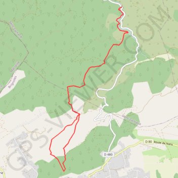 Sainte-Baume - Vedi GPS track, route, trail