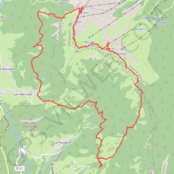 Margeriaz - Golet de l'Agneau (Bauges) GPS track, route, trail
