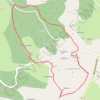 Thézac, balade dans les coteaux du Quercy - Pays de la vallée du Lot GPS track, route, trail
