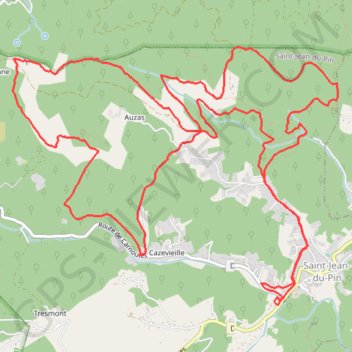 Reco Amazones 17,5 km GPS track, route, trail