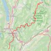 GR96 De Verthier (Haute-Savoie) à Epernay (Savoie) GPS track, route, trail
