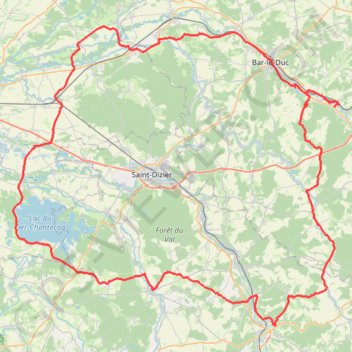 Larzicourt - Tronville-en-Barois GPS track, route, trail