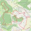 19km Foulée de Crossey édition 2022 GPS track, route, trail