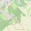Etampes sur Marne, marche rapide GPS track, route, trail