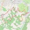 Chemin des loges de vignes - Seigy GPS track, route, trail