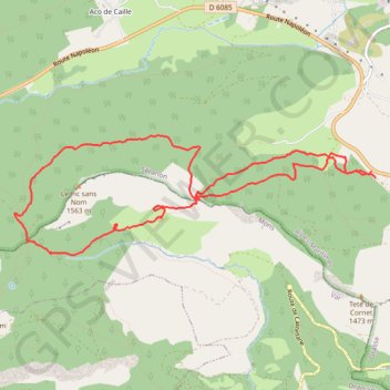 Séranon-la Rouaine-la Sappée-la Lubi GPS track, route, trail
