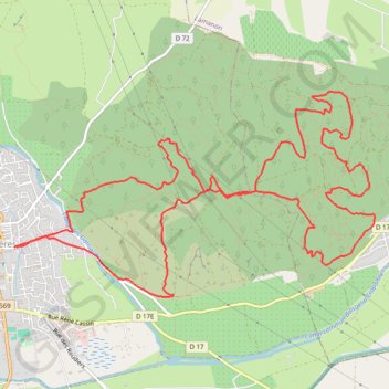 Petit tour du Defens d'Eyguières GPS track, route, trail