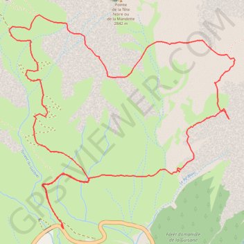 Tour du Clot Julien (Galibier) GPS track, route, trail