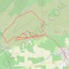 Tournissan-7,7km GPS track, route, trail
