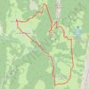 Savoie - Randonnée Col de Bornette et Cret du char GPS track, route, trail