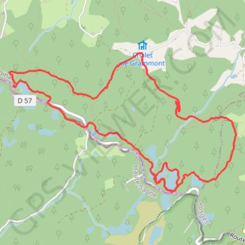 Circuit des Etangs GPS track, route, trail