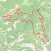 Pelasque - Clans GPS track, route, trail